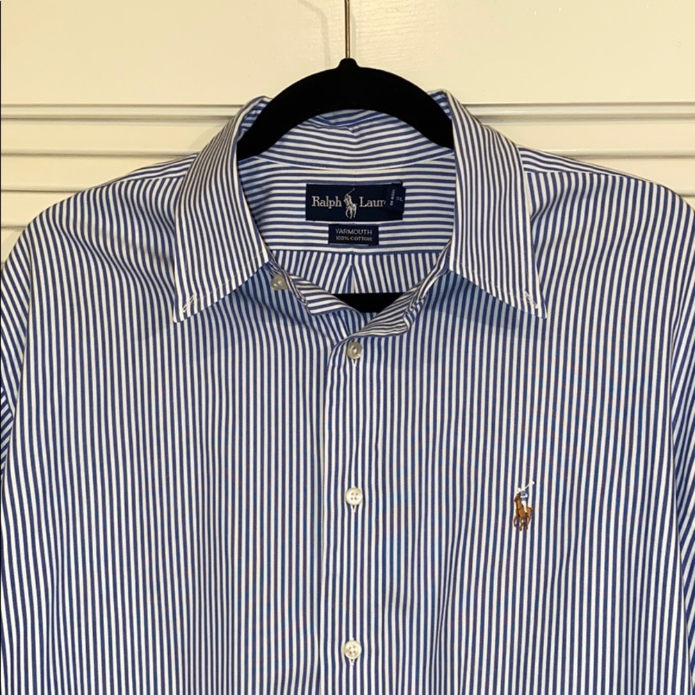 Ralph Lauren Yarmouth Striped Shirt - Picture 3 of 9